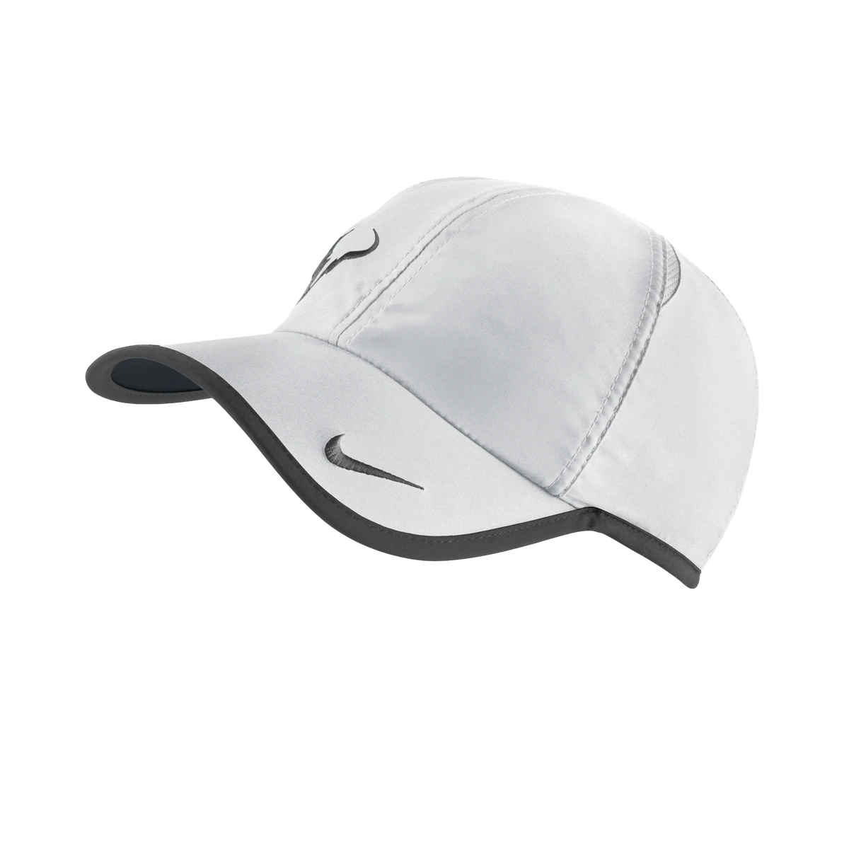 Nike Rafa Bull Logo hat in White w/Black & Anthracite [398224-106] from the Summer 2012 tennis collection